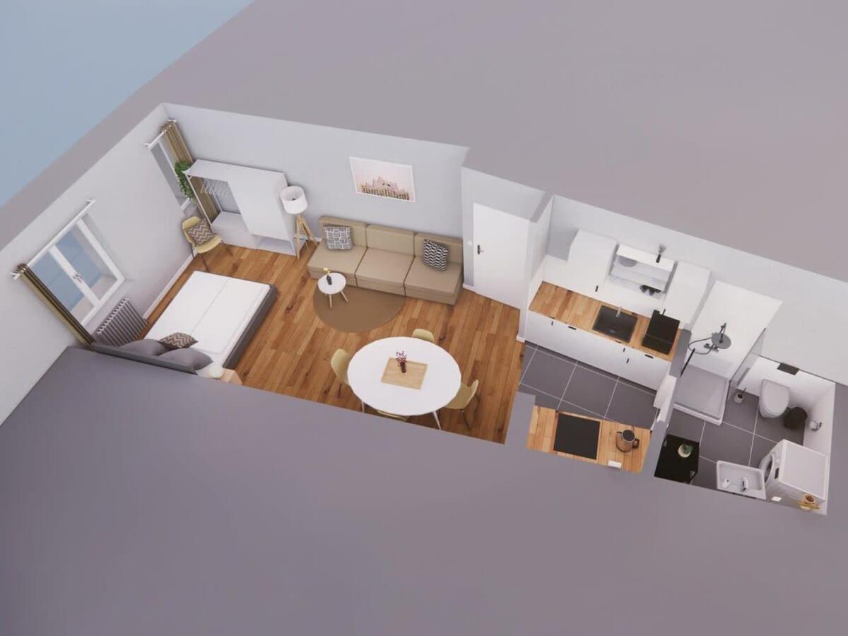 Hamburg City Apartment For 5 外观 照片